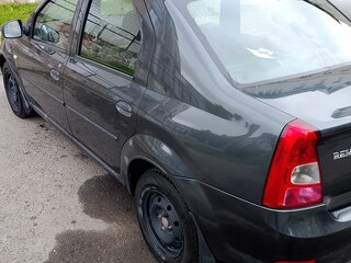 2010 Renault Logan I Рестайлинг, серый, 300000 рублей, вид 4