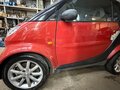 2002 Smart Fortwo City-Coupe I, красный, 222000 рублей