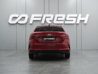 2020 Hyundai Solaris II Рестайлинг, красный, 1199000 рублей, вид 4