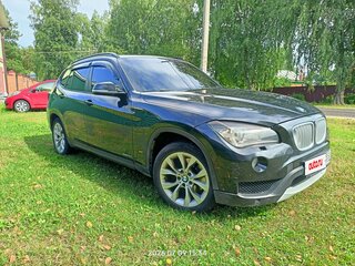 2013 BMW X1 20i I (E84) Рестайлинг, чёрный, 1395000 рублей, вид 1