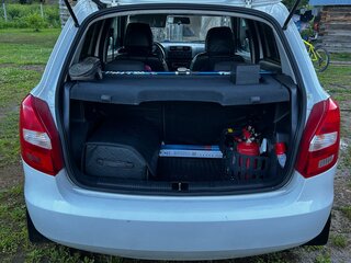 2013 Skoda Fabia II Рестайлинг, белый, 600000 рублей, вид 5