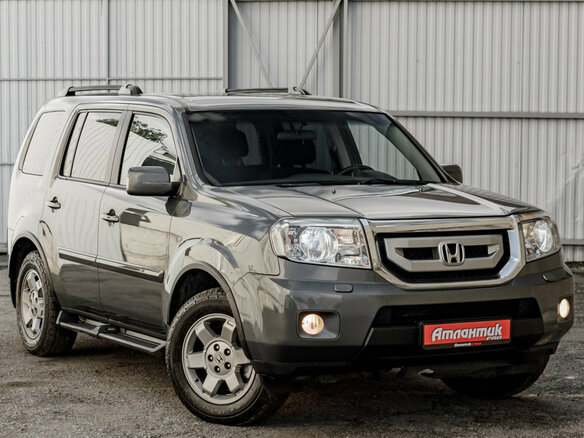 2008 Honda Pilot II, серый - вид 3