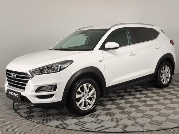 2019 Hyundai Tucson III Рестайлинг, белый, 2430000 рублей