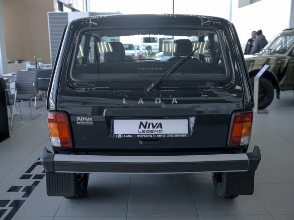 2026 Lada (ВАЗ) Niva Legend I Рестайлинг, зелёный - вид 2