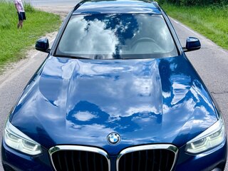2019 BMW X3 30i xDrive III (G01), синий, 4600000 рублей, вид 3