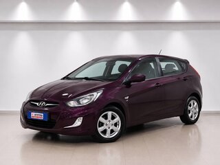 2011 Hyundai Solaris I, фиолетовый, 599000 рублей, вид 3