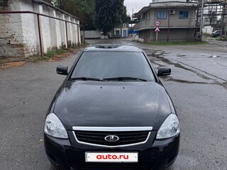 2012 Lada (ВАЗ) Priora I, чёрный, 395000 рублей, вид 2