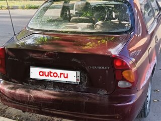 2008 Chevrolet Lanos I, красный, 85000 рублей, вид 5