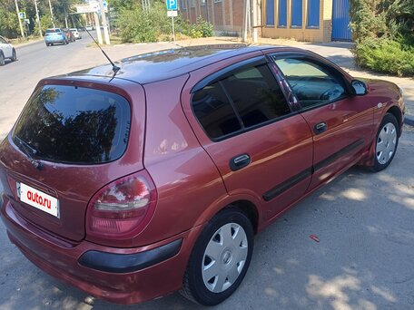 2000 Nissan Almera II (N16), пурпурный, вид 4