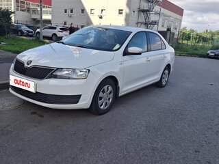 2019 Skoda Rapid I Рестайлинг, белый, 1030000 рублей, вид 2