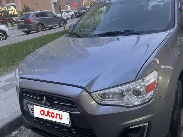 2012 Mitsubishi ASX I Рестайлинг, серый, 800000 рублей - вид 6