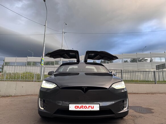 2020 Tesla Model X Performance I, серый, 5300000 рублей - вид 4