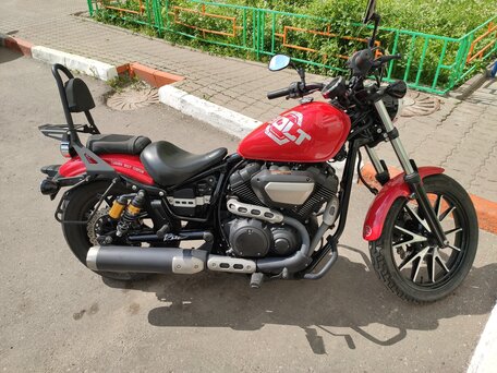 2013 Yamaha XVS950, красный, 495000 рублей, вид 1
