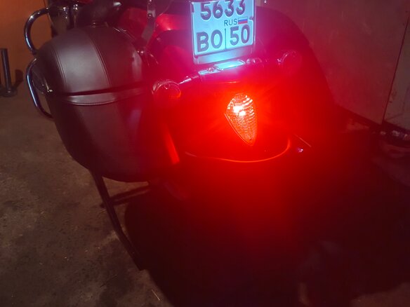 2009 Yamaha XVS1300, красный, 630000 рублей - вид 18