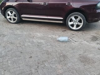 2006 Porsche Cayenne I (955), пурпурный, 1150000 рублей, вид 3