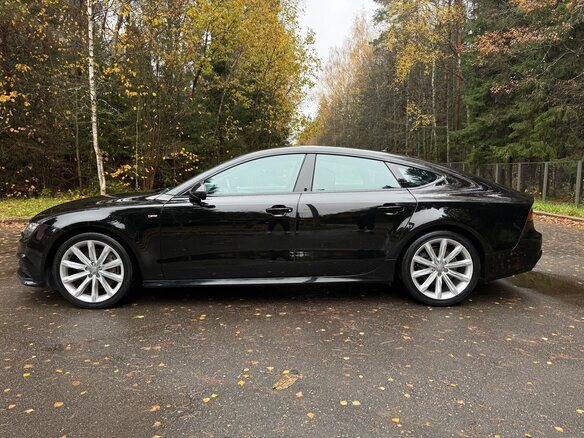 2016 Audi A7 I (4G) Рестайлинг, чёрный, 2800000 рублей - вид 7