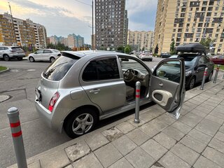 2002 Nissan March III (K12), серебристый, 250000 рублей, вид 4