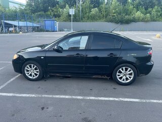 2008 Mazda 3 I (BK) Рестайлинг, чёрный, 399999 рублей, вид 5