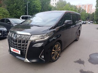 2019 Toyota Alphard III Рестайлинг, чёрный, 4700000 рублей, вид 2
