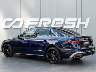 2020 Audi A4 40 TFSI V (B9) Рестайлинг, синий, 3090000 рублей, вид 2