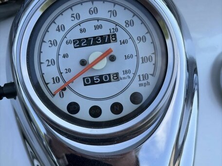 1998 Yamaha XVS650 Drag Star, белый, 450000 рублей, вид 5