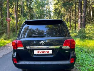 2013 Toyota Land Cruiser 200 Series Рестайлинг 1, чёрный, 2850000 рублей, вид 4