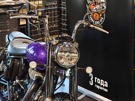 2026 Royal Enfield Goan Classic 350, фиолетовый, 529000 рублей, вид 5