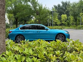 2022 BMW 3 серии Long 320Li VII (G2x) Рестайлинг, голубой, 2900000 рублей, вид 4