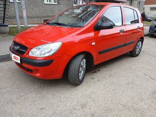 2010 Hyundai Getz I Рестайлинг, красный, 420000 рублей, вид 1