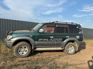 1996 Toyota Land Cruiser Prado 90 Series, зелёный, 1650000 рублей, вид 1