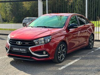 2020 Lada (ВАЗ) Vesta Sport I, красный, 1219000 рублей, вид 3