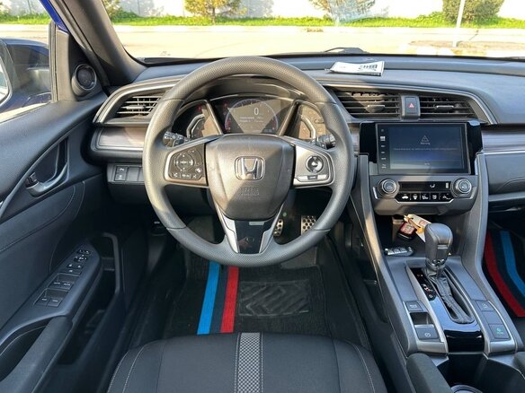2020 Honda Civic X Рестайлинг, синий, 2150000 рублей - вид 7