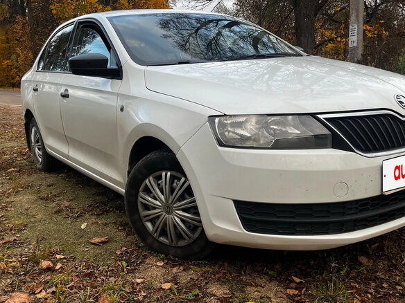 2015 Skoda Rapid I, белый, 750000 рублей - вид 1
