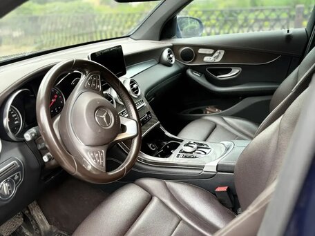 2017 Mercedes-Benz GLC Coupe 250 I (C253), синий, 3600000 рублей, вид 5