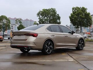 2022 Skoda Octavia IV (A8), коричневый, 1870000 рублей, вид 5