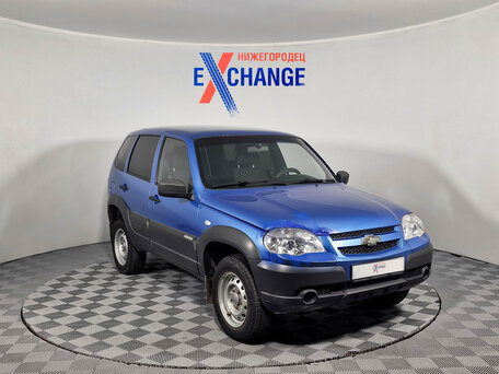2016 Chevrolet Niva I Рестайлинг, голубой, 633000 рублей, вид 2
