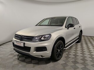 2012 Volkswagen Touareg II, серебристый, 1939000 рублей, вид 1