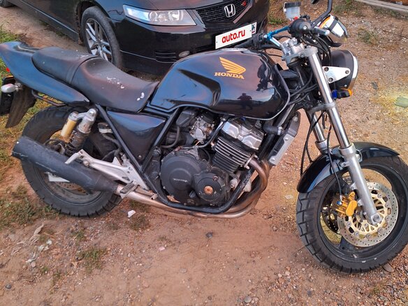 1995 Honda CB 400 Super Four, чёрный, 260000 рублей