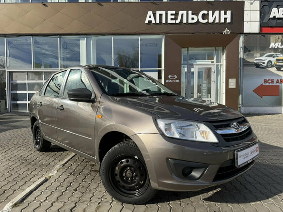 2016 Lada (ВАЗ) Granta I, коричневый, 416993 рублей
