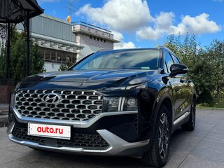 2021 Hyundai Santa Fe IV Рестайлинг, чёрный, 3200000 рублей, вид 1