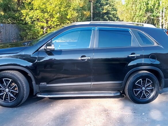 2015 Kia Sorento II Рестайлинг, чёрный, 1900000 рублей - вид 3