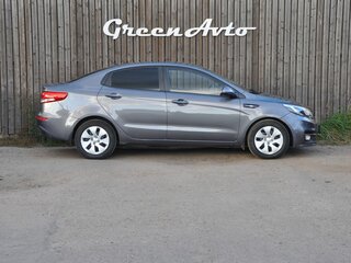 2015 Kia Rio III Рестайлинг, серый, 970000 рублей, вид 4