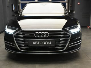 2019 Audi A8 55 TFSI IV (D5), чёрный, 4457000 рублей, вид 4