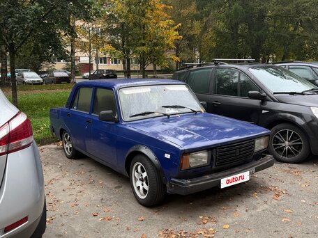 2010 Lada (ВАЗ) 2107, синий, 160000 рублей, вид 3