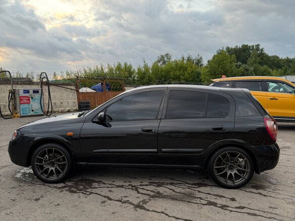 2004 Nissan Almera II (N16) Рестайлинг, чёрный - вид 4