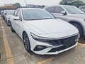 2023 Hyundai Elantra N Line VII (CN7) Рестайлинг, белый - вид 2