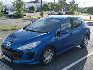 2008 Peugeot 308 I, синий, 385000 рублей, вид 1