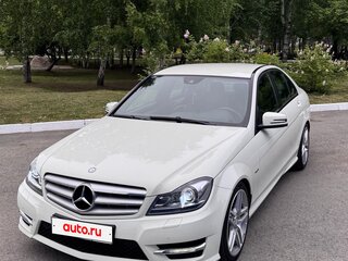 2012 Mercedes-Benz C-Класс 180 BlueEFFICIENCY III (W204) Рестайлинг, белый, 1420000 рублей, вид 1