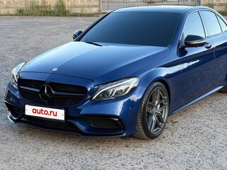 2015 Mercedes-Benz C-Класс 250 IV (W205), синий, 2299000 рублей, вид 4