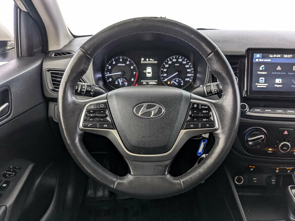 2021 Hyundai Solaris II Рестайлинг, белый - вид 20